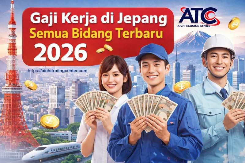 Gaji Kerja di Jepang Semua Bidang Terbaru 2026, Lengkap dan Realistis!, Dari Magang Sampai SSW Berapa Nominalnya?